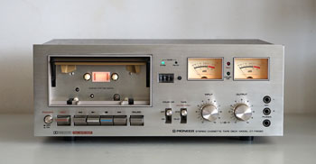 Click for more pictures! Pioneer CT-F6060 Vintage Cassette Recorder