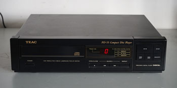 Click for more pictures! TEAC PD-55 CD Player