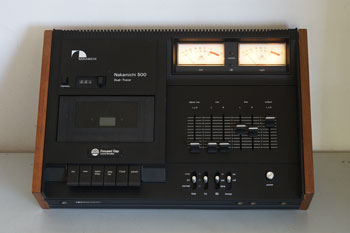Click for more pictures! Nakamichi 500 Vintage Audiophile Cassette Deck