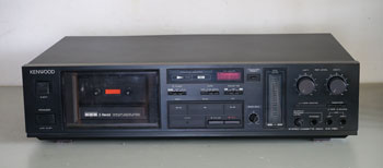 Click for more pictures! Kenwood KX-780 3 Head Cassette Deck