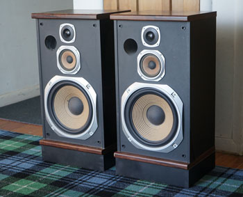 Akai SW-A6 Vintage Floor Speakers