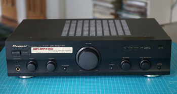 Click for more pictures! Pioneer A-109 Mosfet Amplifier