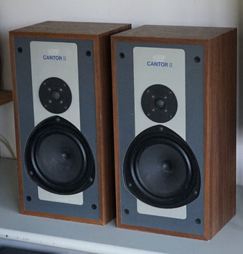 KEF Cantor 2 Vintage Audiophile Speakers