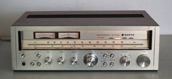 Click for more pictures! Sanyo JCX-2300K Vintage Receiver