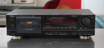 Click for more pictures! Denon DRM-740 Audiophile Cassette Deck
