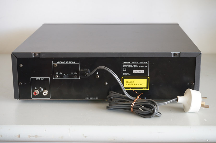 Sony CDP-C500M 5 Disc Changer picture 2