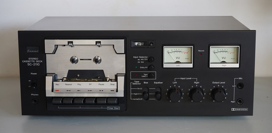 Sansui SC-2110 Vintage Audiophile Cassette Deck picture 1