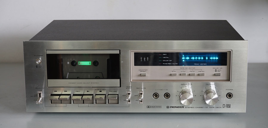 Pioneer CT-F650 Vintage Cassette Deck picture 1
