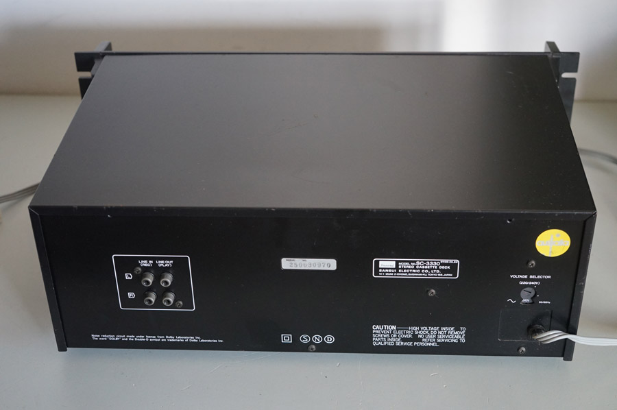 Sansui SC-3330 Audiophile Cassette Deck  picture 3