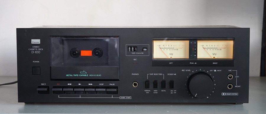 Sansui D-100 Stereo Cassette Deck picture 1