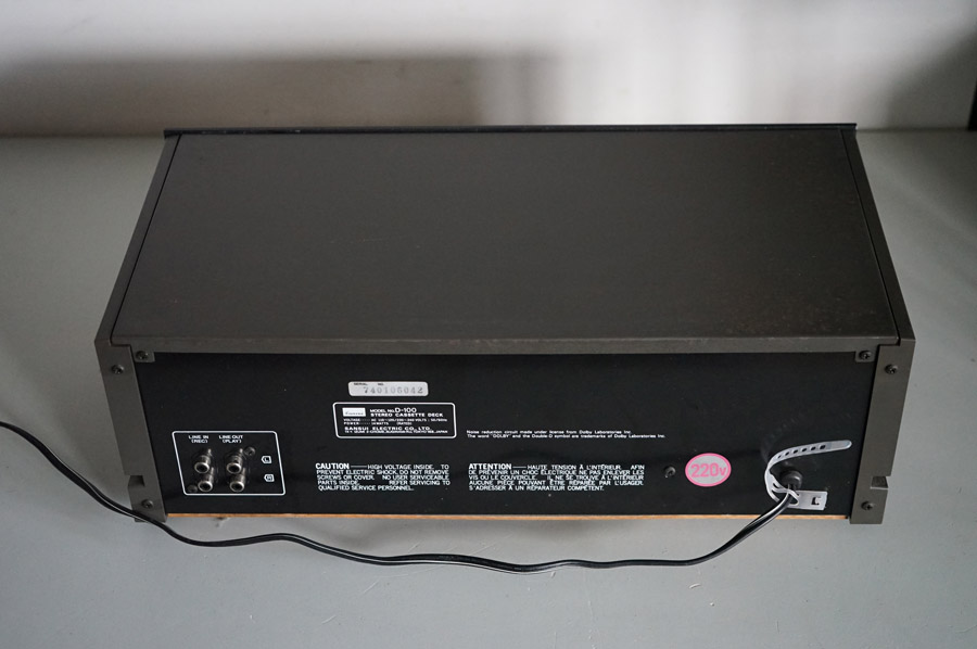 Sansui D-100 Stereo Cassette Deck picture 3